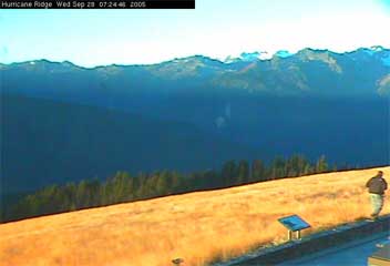 Hurricane Ridge Mountain Shadows