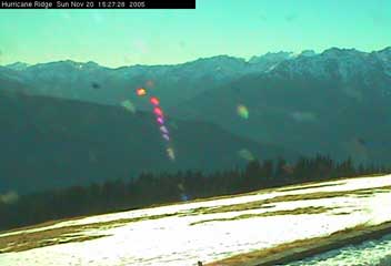 Lens Flare at Hurricane Ridge