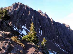 First Snow On Klahane Ridge