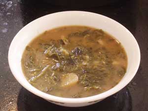 Nettle and Potato Soup