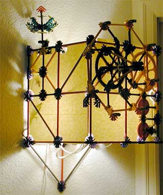 The K'Nex Remote Control Lamp