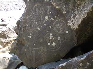 Petroglyphs at Cape Alava