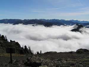 Clouds from Klahane Ridge