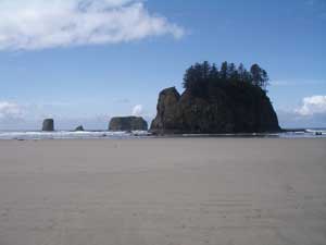 Seastacks at Second Beach